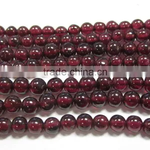 Garnet Round Beads thumbnail-5