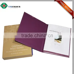 Custom Logo Printed Folder With Slipcase thumbnail-3