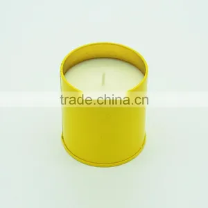 Silvery Scented Tin Candle/Metal Tin Candle/scented Candle in Tin Box thumbnail-3