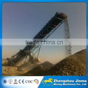 Coal Mine Equipment Flat Rubber Belt Conveyor Machine thumbnail-1