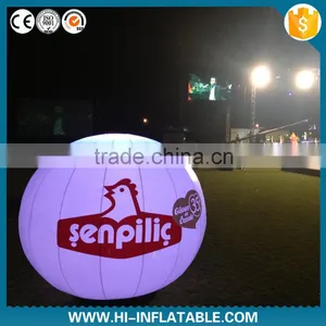 Colorful Customized Fantastic Hanging Decorative Inflatable Hanging Ball With LED Lights thumbnail-1