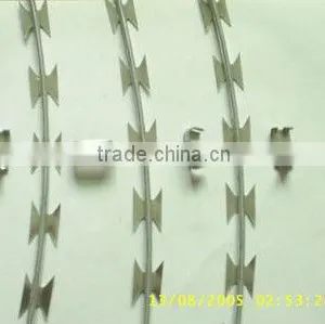 Cheap Galvanized Razor Wire Razor Barbed Wire BTO-22 30 CBT-60 65 thumbnail-5