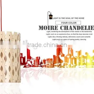 Modern Wood Pendant Light Chinese Lantern Pendant Lighting JK-8005B-21 LED Pendant Light thumbnail-1