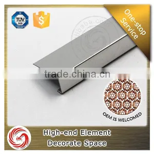 Interior Design Stainless Steel Tile Trim Profile thumbnail-1