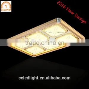 2016 New Design Led Ceiling Light Dimmer Square 750X750mm 60WX2 thumbnail-3