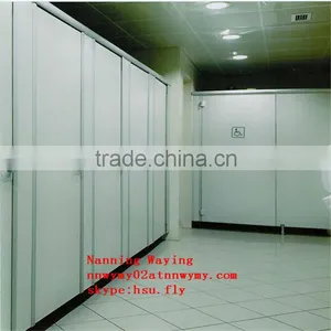 SUPERMAKET/SCHOOL/GYM ROOM HPL PANEL TOILET PARTITION thumbnail-1
