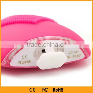 2015 Hot Deep Cleansing Silicone Electric Face Pack Brush thumbnail-3
