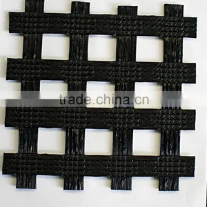 Unaixial Polyester Geogrid Retaining Wall With CE SGS Certification thumbnail-2