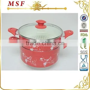 MSF-6360 24 * 12cm Steamer Set Healthy Aluminum Steamer Set ODM OEM Steamer thumbnail-1
