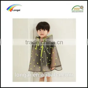 2016 Hotsale Outdoor Poncho Kids Raincoat thumbnail-4