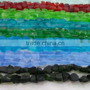 Mixed Color Glass Gemstone Rough for Jewelry Making Glass thumbnail-6