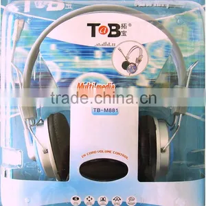 2015 Cool Design Headsets for Computer, Stereo Headphones With Mic, Wireless Headset With Removable Mic thumbnail-2