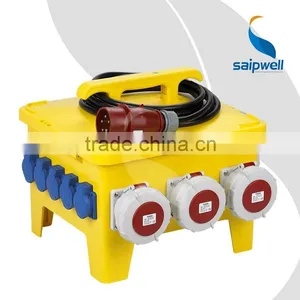 SAIP/SAIPWELL IP67 Industrial Waterproof Power Mobile Socket Box thumbnail-3