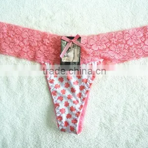 Panties Supplier Cotton Sexy Thongs for Women thumbnail-1