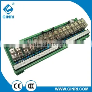 MIL/IDC Connector 16 Channel 1a OMRON Relay Module With Phillips Screws (PLC Output Amplified Board) JR-B16LJ-P/24VDC thumbnail-1
