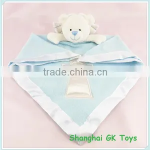 2014 New Arrive White Bear Blue Baby Handkerchief thumbnail-1