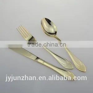 Perfect Gold Stainless Table Knife With High Mirror Polishing and Low Price thumbnail-4