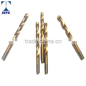 Drill Bit, Factory Sales Directly, HSS 4241 Fully Ground Twist Drill Bit, Titanium Coated thumbnail-3