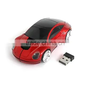 Hot-selling 2.4G Wireless Car Shaped Gift Mouse With Usb Mini Receiver for Promotion thumbnail-4