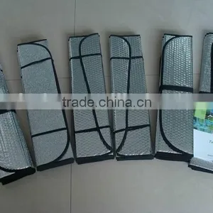 Retractable Car Sunshade 142*61cm Made of Bubble thumbnail-1
