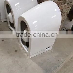 Fashion Design Ceramic Western Porcelain Wall Hung WC Toilet Bowl thumbnail-4