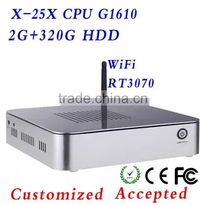 The Cheapest Desktop pc INTEl G1610 Celeron Dual Core Host Computer INTEL Core hd Graphics Card Support Linux OS Ubuntu thumbnail-1