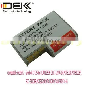 PDT3100 Scanner Battery For Symbol 21-36897-02,50-14000-020 Symbol KT12596-01,KT12596-03,KT12596-04,PDT3100,PDT3100EP,PDT-3110E thumbnail-1