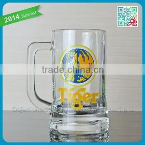 SH486 Suitable Size Glass Cup Mug Tumblers With Handle Beer Glass Mug Cups With Handle Glasses Cups Mugs thumbnail-5