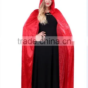 Halloween Hot Sale Red Mysterious Women Fancy Dress Suit Party Instant Costume thumbnail-1