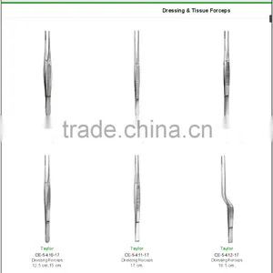 Standard Professional Dressing Forcep/ Stainless Steel Surgical Instruments thumbnail-2