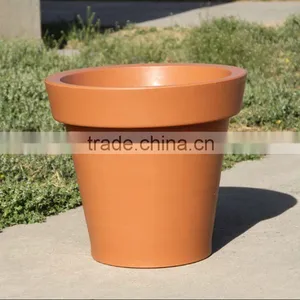 GR0266XXL Large Size Outdoor Plastic Terracotta Planter thumbnail-1