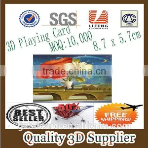 Guangzhou Lifeng Sexy Lady in 3D Playing Card With Big Breast thumbnail-1