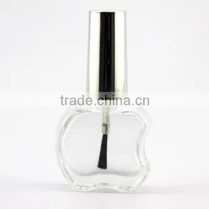 Glass Empty Nail Polish Bottle Wholesale in China With Beautiful Cap thumbnail-2