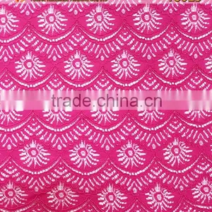 Wholesale High Quality Nylon/Cotton Strand Lace Fabric T8025 thumbnail-2