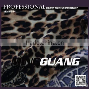 Hot Sell in Europe for Lady's Leopard Printed Polyester Knitted Fabric thumbnail-5