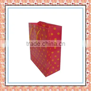 China Supplier Custom Dot Pattern Paper Retail Bags thumbnail-2