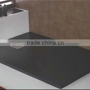 Colorful Black Solid Shower Tray thumbnail-1