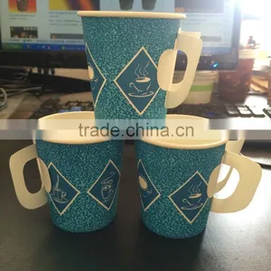Disposable Paper Coffee Cup With Handles thumbnail-4
