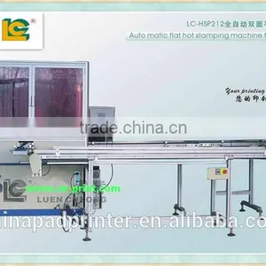 Automatic Plane Hot Gold Foil Stamping Machines/ Metal Label Embosser Machine LC-HSP-212 thumbnail-1