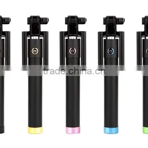 2015 Generation 3 Preminum Selfie Stick With Bluetooth Control Monopod With Fold Clip thumbnail-1