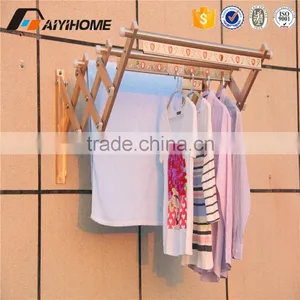 House Rack Wall Mounted Clothes Rack Aluminum thumbnail-2