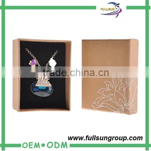 Jewelry Ring Necklace Bracelet Gift Packaging Craft Paper Box thumbnail-3