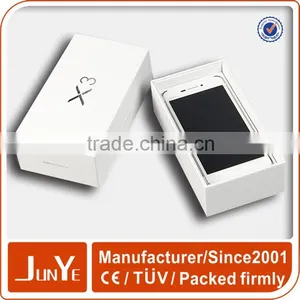 2 Pieces Logo Printed Recycle Handmade Cell Phone Packaging Paper Box thumbnail-1