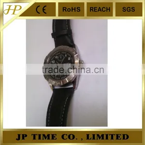 High Quality PU Leather Strap Japan Movement Watch thumbnail-1