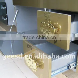 Newest Design Golden Stainless Steel Bathroom Cabinet GD1002 thumbnail-2