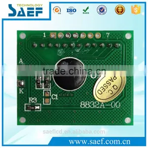 TN Positive Monochrome 7 Segment LCD Display Module thumbnail-3