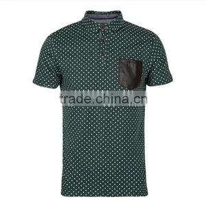 Custom Mens Quick Dry T-shirts China Spot Pure Cotton Moisture Transfer Leisure Polo Shirts thumbnail-4