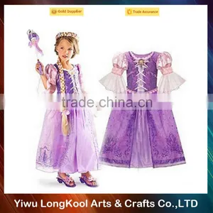 2016 Best Selling New Model Princess Girls Dress thumbnail-3