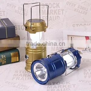Portable Solar LED Flashlight for Camping thumbnail-5