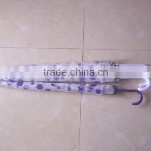 2016 Custom Wholesale Rain Promotional Best Selling Transparent Poe Umbrella thumbnail-6